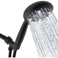 American Imaginations Wall Mount CUPC Approved Stainless Steel Shower Head In Black Color AI-34367